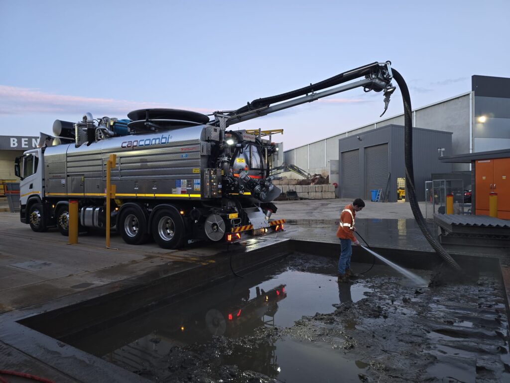 TDK pit and site drainage cleaning